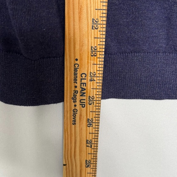 Patagonia Yewcrag Crew Sweater Mens Medium Purple Organic Cotton Blend STY53450 - Picture 5 of 11